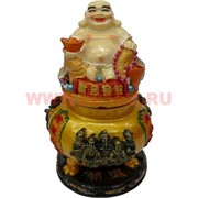 Шкатулка &quot;хотей на чаше изобилия&quot; (13 см высота)