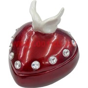 Сердце шкатулка со стразами (SK-22) цена за 48 штук