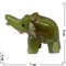 Слон 6 см, оникс (2,5 дюйма) - фото 100486