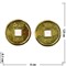 Золотая монета 1,8 см - фото 100792