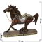 Лошадь бегушая на подставке из полистоуна (25 см высота) - фото 100869