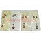 Набор: Колье и серьги с янтарем (H-126) цена за упаковку из 12шт - фото 100900