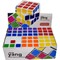 Кубик Головоломка 6,8 см цветной 6 шт/уп - фото 102769