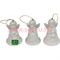Колокольчики "ангелочки" из фарфора (1104) 4 модели, цена за 12 шт (30 уп/кор) - фото 103181