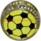 Йо-Йо светящиеся «Футбольный мяч» 24 шт/упаковка - фото 103188