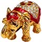 Набор шкатулок со стразами "Три слона" цвет красный (379) - фото 104474