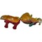 Набор шкатулок "Три слона" цвет бордовый - фото 104501