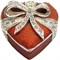 Шкатулка "Сердце с бантиком" цвета в ассортименте - фото 104654