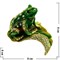 Шкатулка "Жаба на листе" со стразами - фото 104750