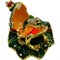 Шкатулка «Лягушка с короной на листике» - фото 104771