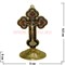Крест металлический 9,5 см - фото 104870
