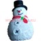 Игрушка мягкая резиновая Дед Мороз цена за 12 шт - фото 104889