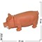 Игрушка "свинья" со звуком резиновая, 120 шт/кор - фото 104952