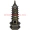Пагода с подсветкой из металла 18 см (под бронзу) - фото 105251