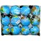 Мячики прыгающие 70 мм "глобус" 12 шт/упаковка - фото 105591