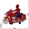 Человек-паук на мотоцикле (игрушка музыкальная, ездит) - фото 105875