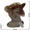 Дельфин из оникса 6,5 см (2,5) 4 шт/уп - фото 106411