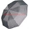 Зонт "черная клетка" полный автомат (ZE3-9104), цена за 12 шт - фото 106436