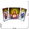 Православный оберег настольный "Богородица с Архангелами" - фото 106705