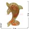Дельфин из оникса 16 см (6 дюймов) - фото 107385