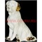 Белый фарфор Собака Ньюфаундленд 12 см (60 шт/кор) символ 2018 года - фото 107836