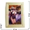 Картина из янтаря в простой светлой рамке 18х24 - фото 108496