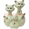 Семья котов из керамики (NS-900) 20,5 см - фото 108563