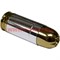 Зажигалка пуля серебро-золото 8 см - фото 110005