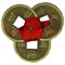 Три монеты для кошелька бронзовые 2,5 см - фото 110168