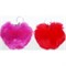 Брелок сердце (D-1574) меховое цветное 12 шт/уп - фото 110378