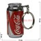 Зажигалка газовая «банка Coca-Cola» брелок - фото 110599