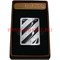Зажигалка Xintai «черные полосы и узоры» турбо боковая - фото 110730