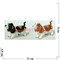 Шкатулка со стразами «Бассет-хаунд» Собака (5041) - фото 111512