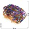 Бусины цилиндры для рукоделия цветные цена за нитку из 15 шт - фото 112381