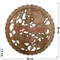 Панно настенное из сандалового дерева «Утки мандаринки» 28 см - фото 112763