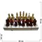 Шахматы из разных пород дерева 42 см доска (хорошее качество) - фото 113008