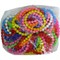 Браслеты силиконовые «шарики» цветные цена за 100 шт - фото 113094