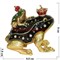 Шкатулка со стразами «Две жабки с коронами» (1745) - фото 113185