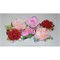 Заколка "Розы" с бусинками (4 цвета в ассортименте) ручной работы - фото 114013