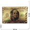 Карты из металлизированного пластика «100 долларов» в золотом цвете - фото 114998