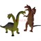 Динозавры друхголовые твердые 12 шт/уп - фото 115616