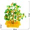Дерево счастья плетеное (пластмасса, медная проволока) - фото 115931