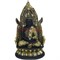 Будда в позе лотоса на троне (NS-418) высота 20 см - фото 116103