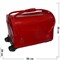Сумка чемодан на колесиках для косметики (маникюра) красная - фото 117675