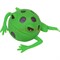 Игрушка Лягушка зеленая 12 шт/упаковка - фото 117764