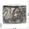 Лебедь из мрамора 4 дюйма - фото 117898