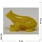 Лягушка 6 см из янтаря - фото 119696