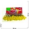 Брелок резиновый (KL-926) банан 120 шт/уп - фото 120425