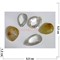 Кулоны из кварца-волосатика разной формы (цена за 10 гр) - фото 121826