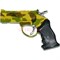 Зажигалка газовая сувенир Пистолет цвета "хаки" с лазером - фото 122036